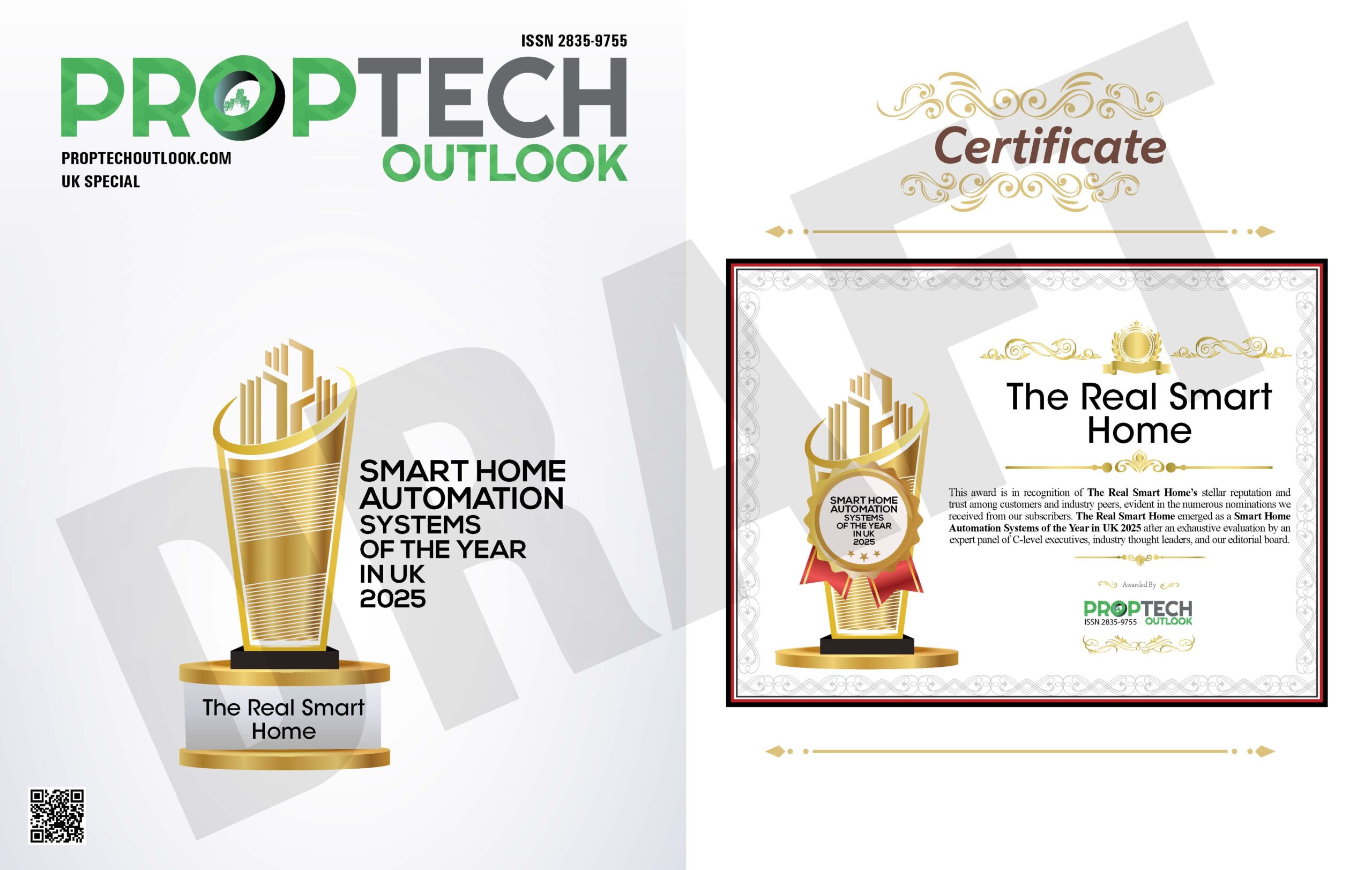 Smart Home Automation Systems of the Year in UK 2025 award